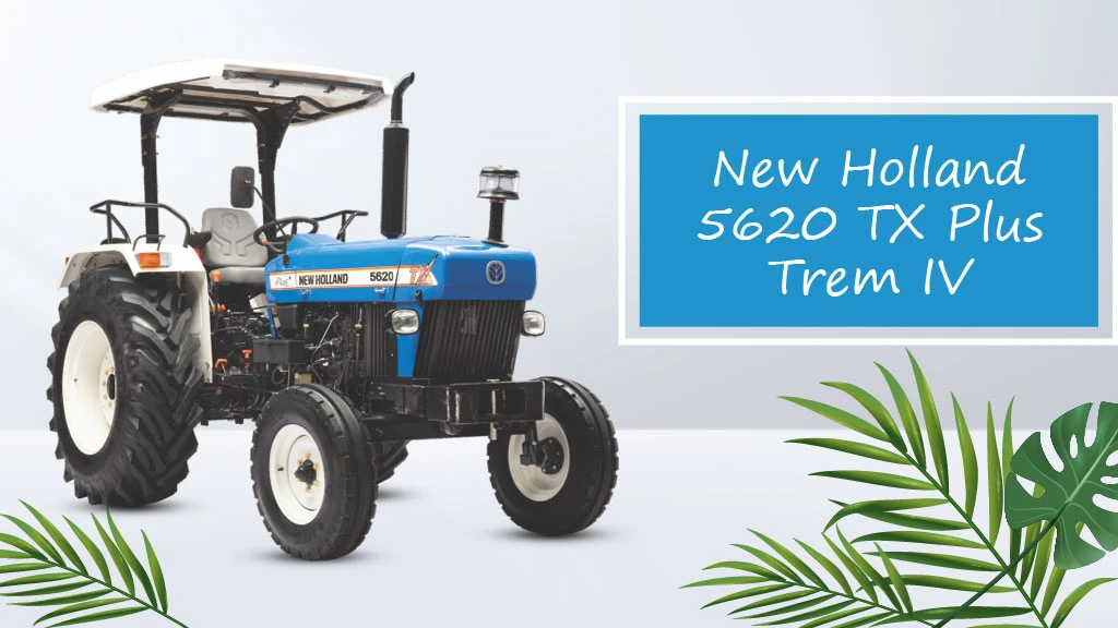 Implements for banana cultivation - New Holland 5620 TX Plus Trem IV