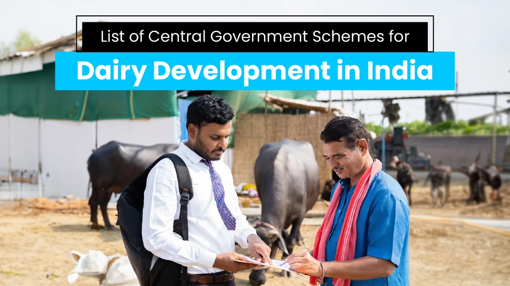 List of Central Government Schemes for Dairy Development in India