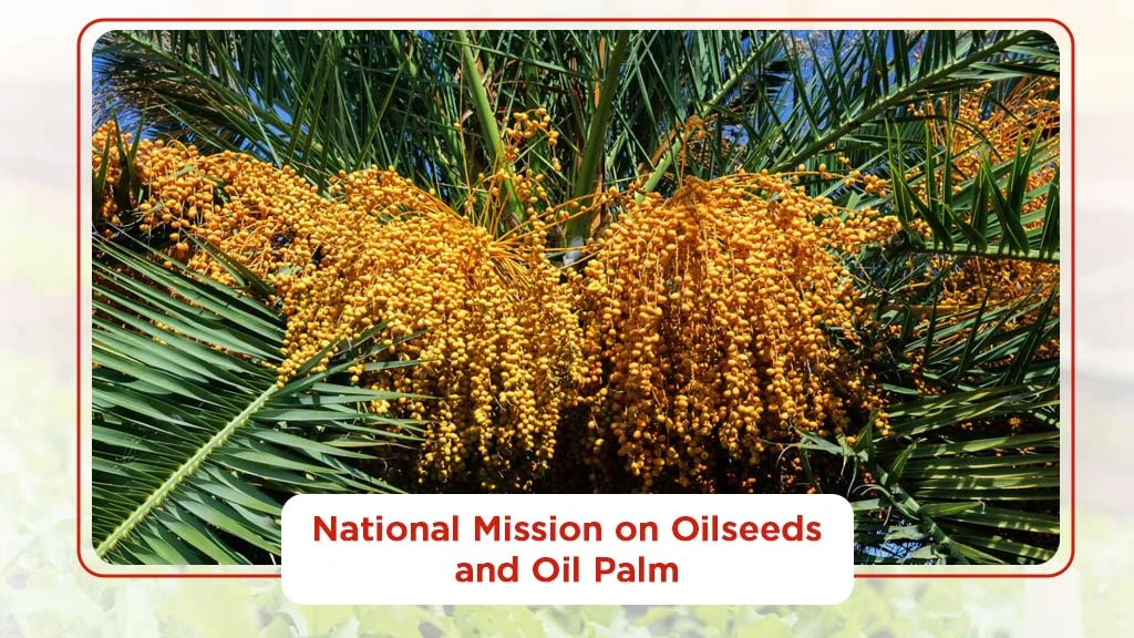 Organic Farming Schemes - National Mission on Oilseeds and Oil Palm