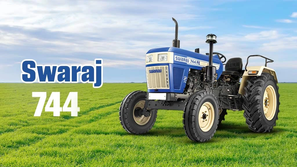 Top Tractors With High Resale Value - Swaraj 744