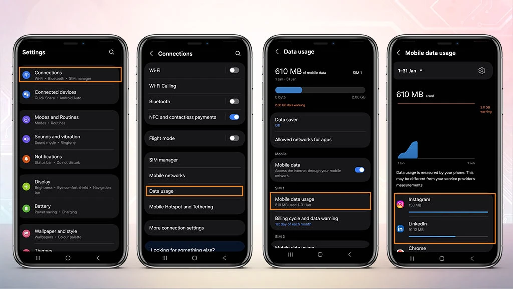 How to Speed Up Android Phone - Turn off Sync and Background Data