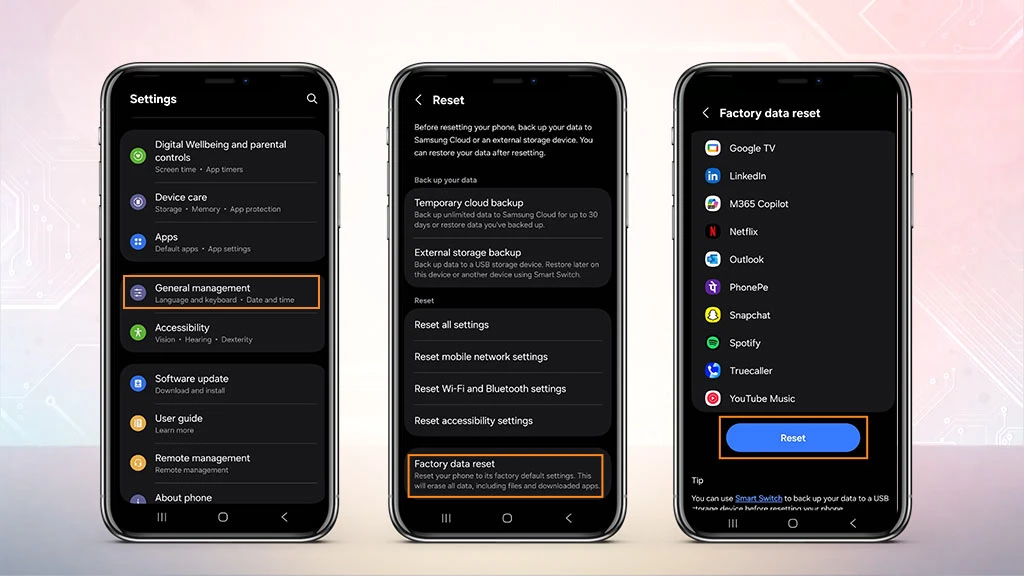 How to Speed Up Android Phone - Factory Reset