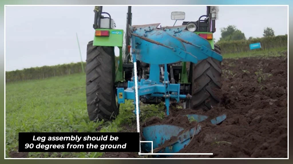 How to attach plough to tractor-Step 7