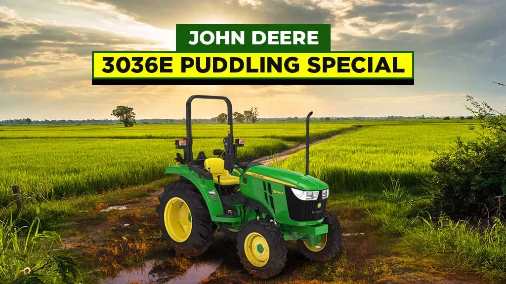 John Deere Mini Tractors - John Deere 3036E Puddling Special