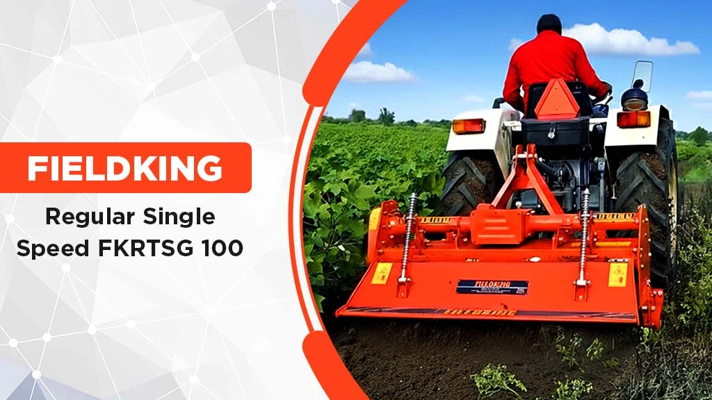 Top Mini Rotavators - Fieldking Regular Single Speed FKRTSG 100