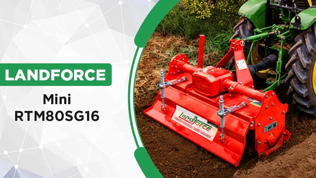 Top Mini Rotavators - Landforce Mini RTM80SG16