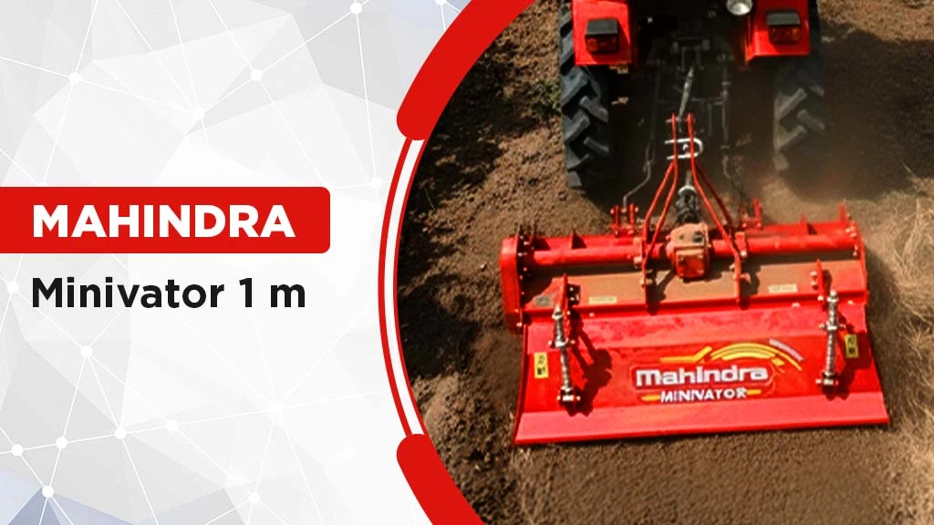 Top Mini Rotavator - Mahindra Minivator 1 m