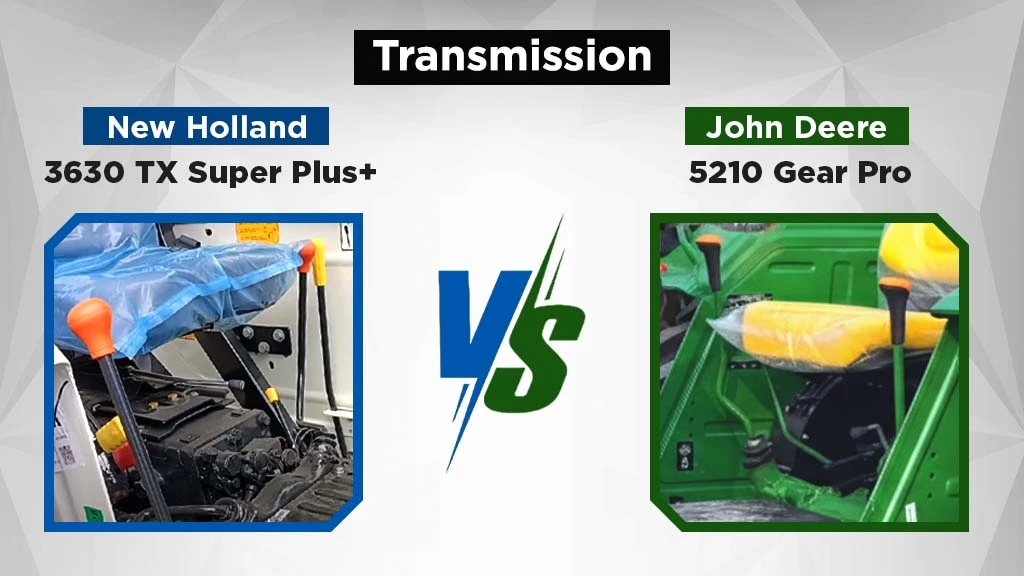 3630 TX Super Plus vs 5210 Gear Pro - Transmission
