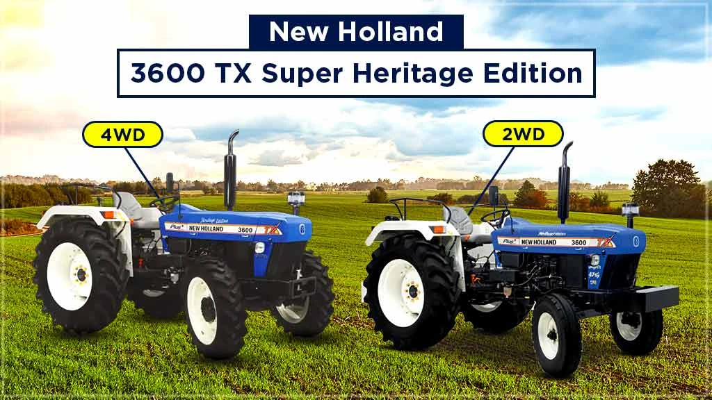 Top New Holland Super Series tractors - 3600 TX Super Heritage Edition