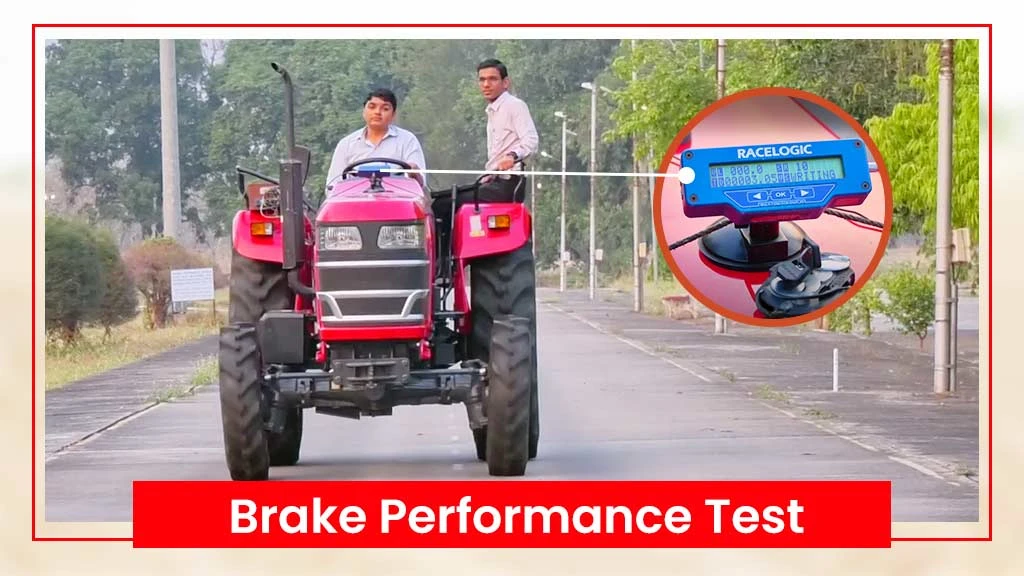 Tractor Brake Performance Test