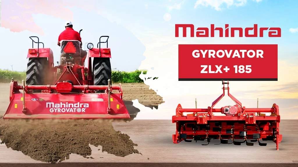 Popular 6 Feet Rotavators - Mahindra Gyrovator ZLX+ 185