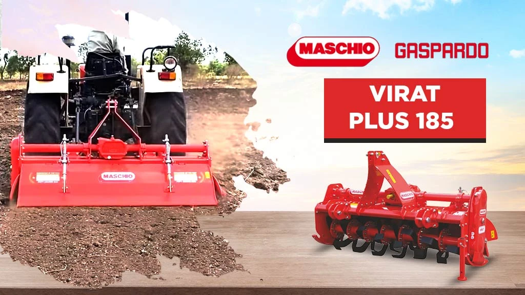 Popular 6 Feet Rotavators - Maschio Gaspardo Virat Plus 185