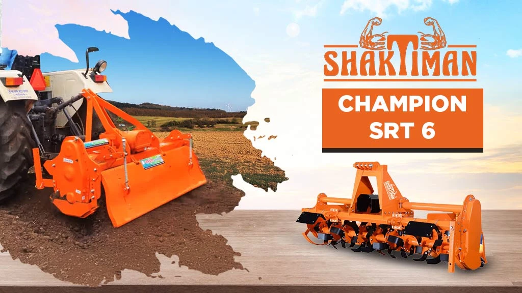 Popular 6 Feet Rotavators - Shaktiman Champion SRT 6