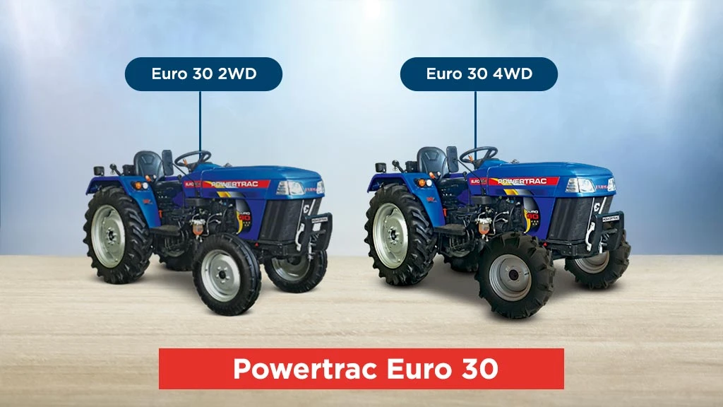 Top Euro Series Tractors - Powertrac Euro 30