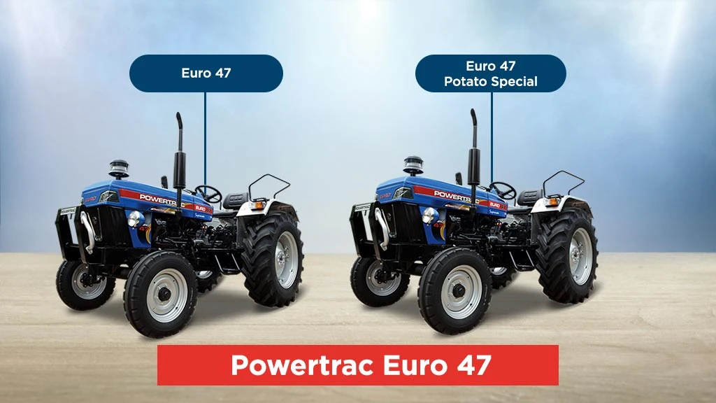 Top Euro Series Tractors - Powertrac Euro 47