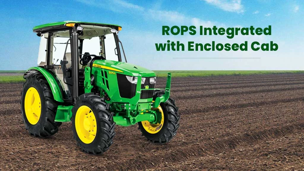 Types of ROPS- ROPS Integrated with Enclosed Cab