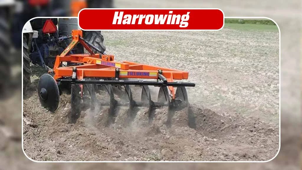 Land Preparation Steps - Harrowing