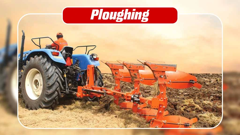 Land Preparation Steps - Ploughing