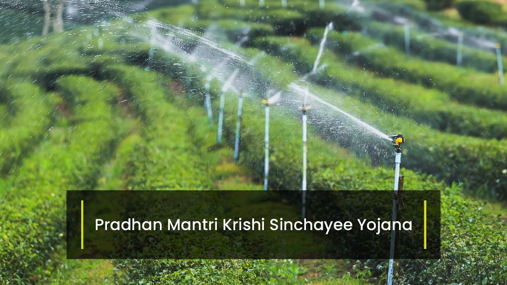 Top Agriculture Schemes - Pradhan Mantri Krishi Sinchayee Yojana