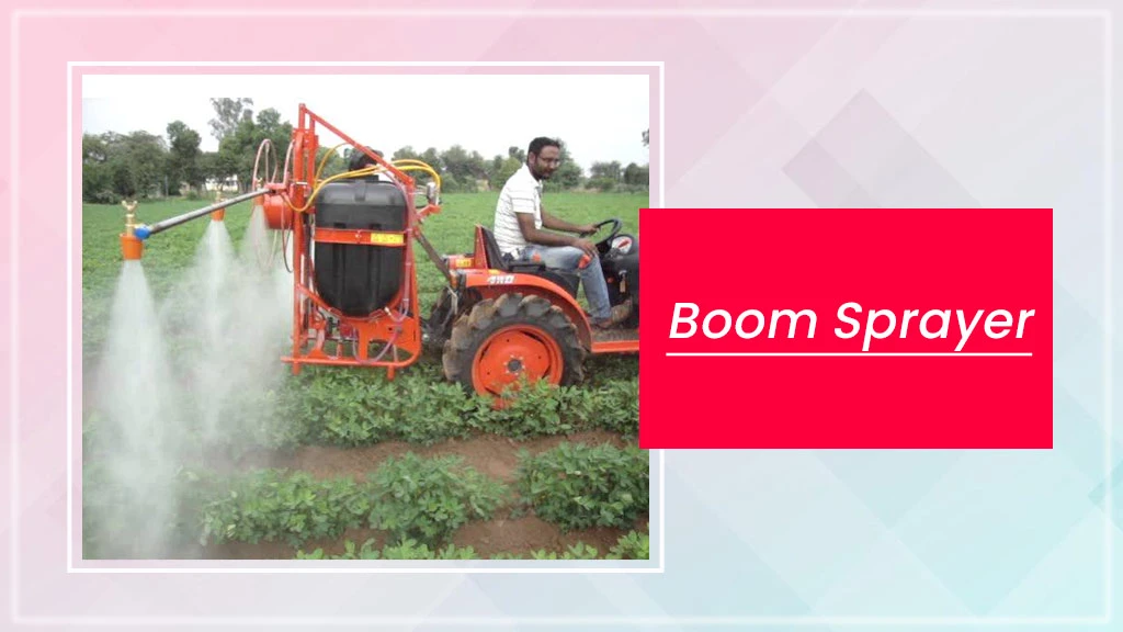 Top Implements for Mini Tractors - Boom Sprayer