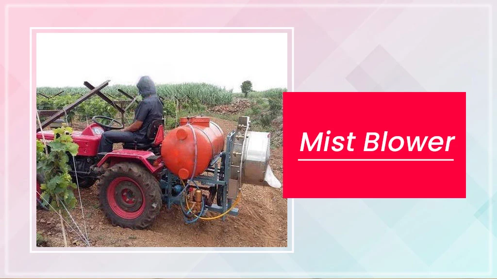Top Implements for Mini Tractors - Mist Blower