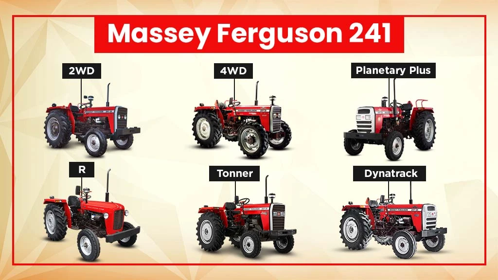 Top Tractor Models in India - Massey Ferguson 241