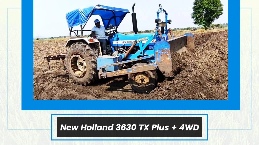 New Holland 3630 TX Plus + 4WD
