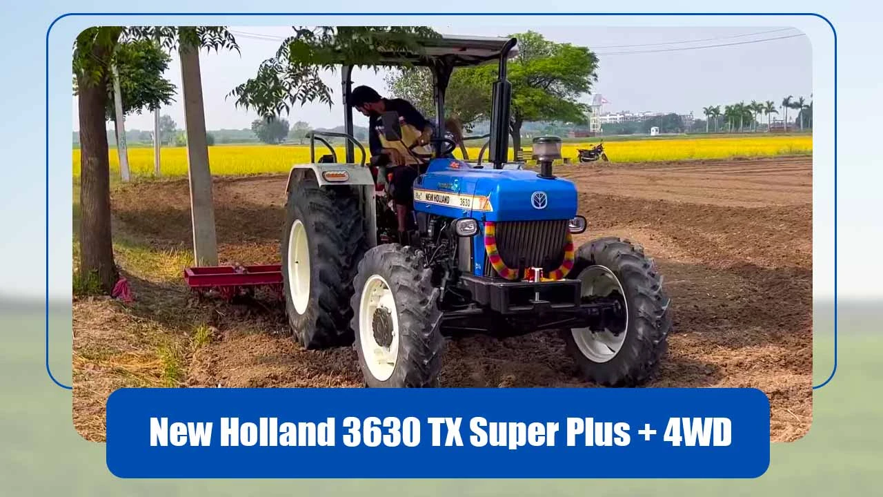 Top 10 4WD Tractors - New Holland 3630 TX Super Plus + 4WD