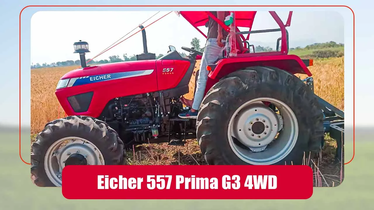 Top 10 4WD Tractors - Eicher 557 Prima G3 4WD