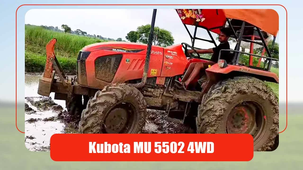 Top 10 4WD Tractors - Kubota MU 5502 4WD