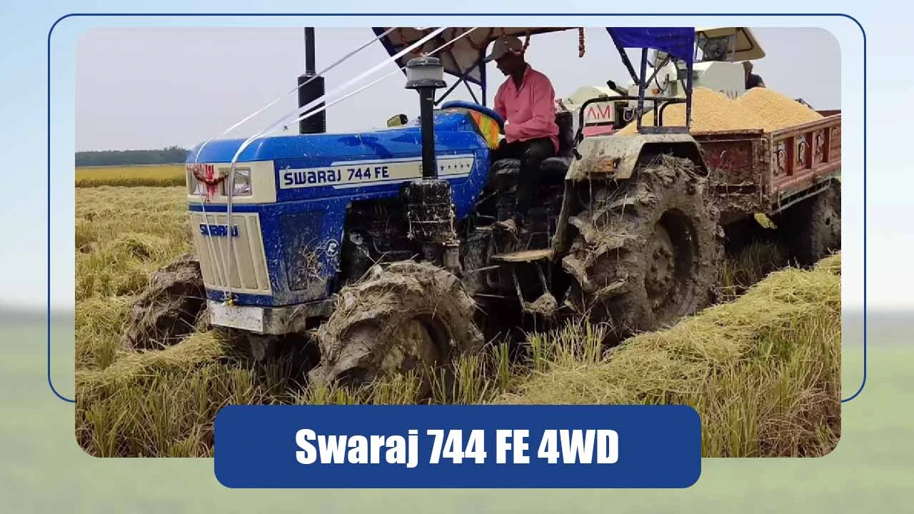 Top 10 4WD Tractors - Swaraj 744 FE 4WD