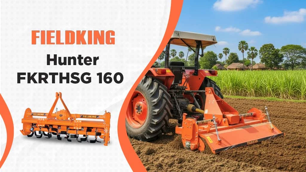 Popular 5 Feet Rotavators in India - Fieldking Hunter FKRTHSG 160