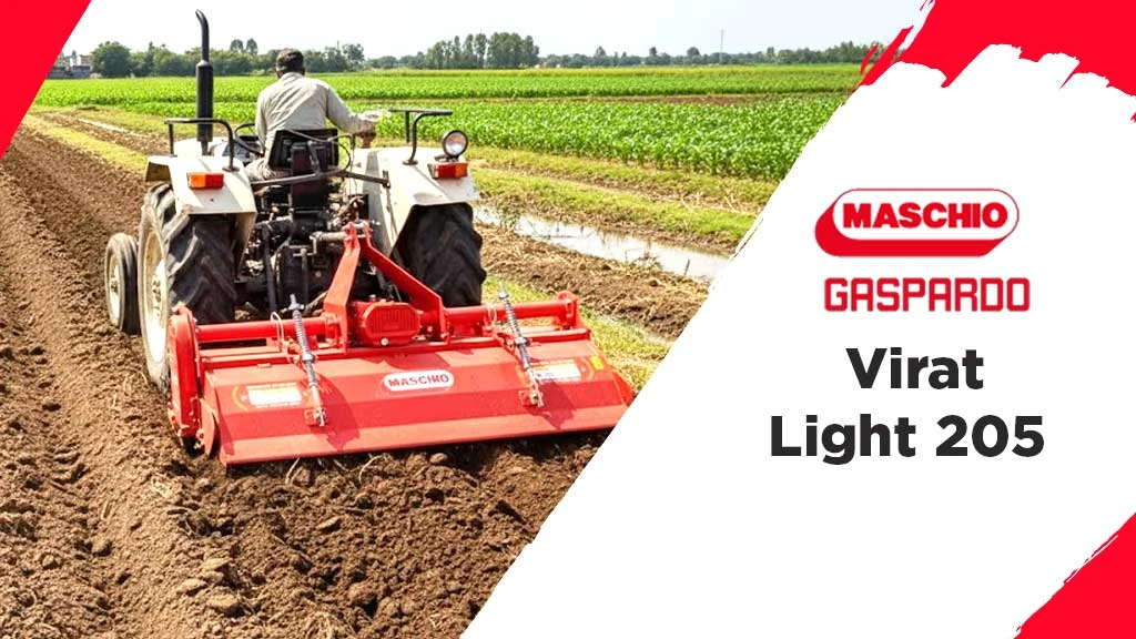 Popular 7 Feet Rotavators in India - Maschio Gaspardo Virat Light 205