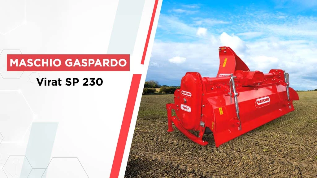 Popular 8 Feet Rotavators in India- Maschio Gaspardo Virat SP 230