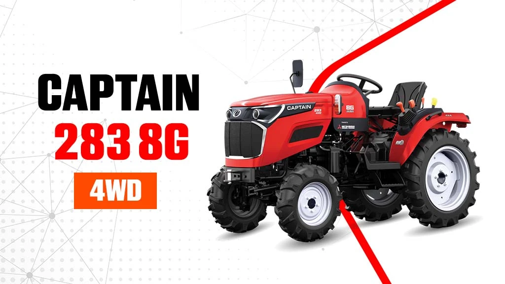 Top Captain Tractors - Captain 283 8G 4WD