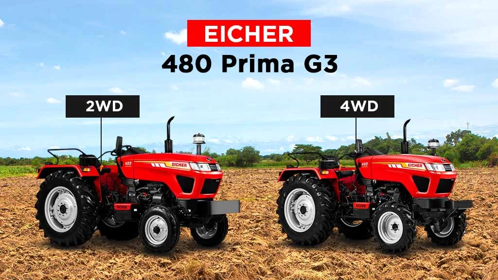 Top Eicher Prima Series Tractors - Eicher 480 Prima G3