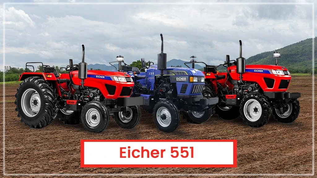 Top Eicher Tractor Models - Eicher 551  