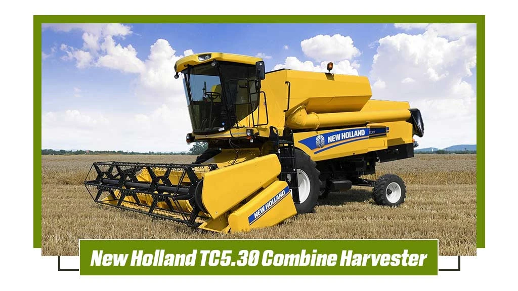 Top Combine Harvesters in India - New Holland TC5.30