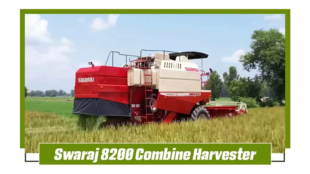 Top Combine Harvesters in India - Swaraj 8200