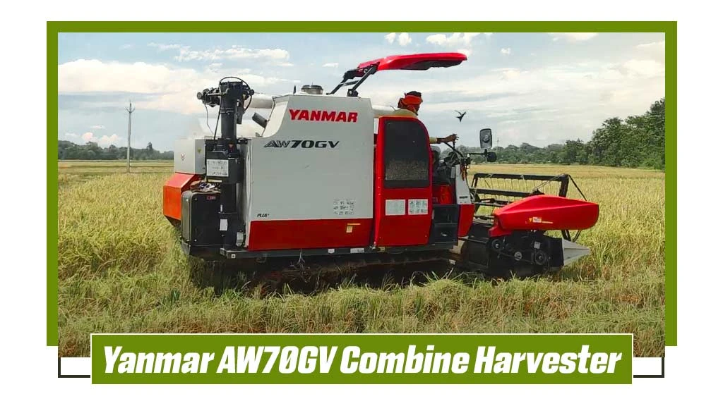 Top Combine Harvesters in India - Yanmar AW70GV