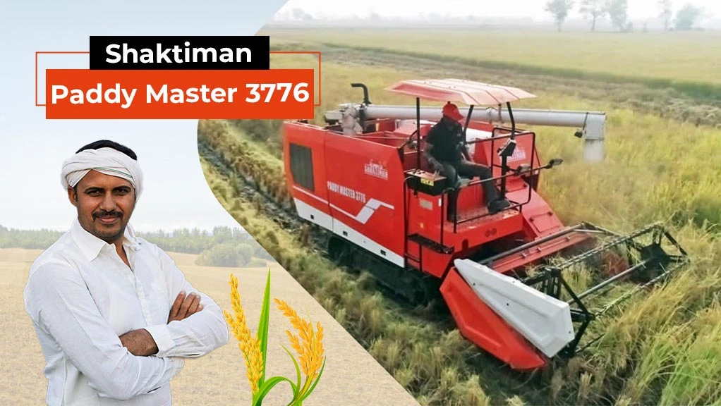 Top Harvesters- Shaktiman Paddy Master 3776