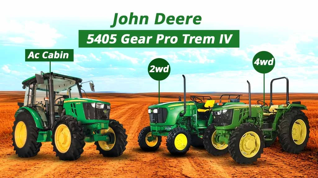 Top John Deere E Series Tractors - John Deere 5405 Gear Pro Trem IV 