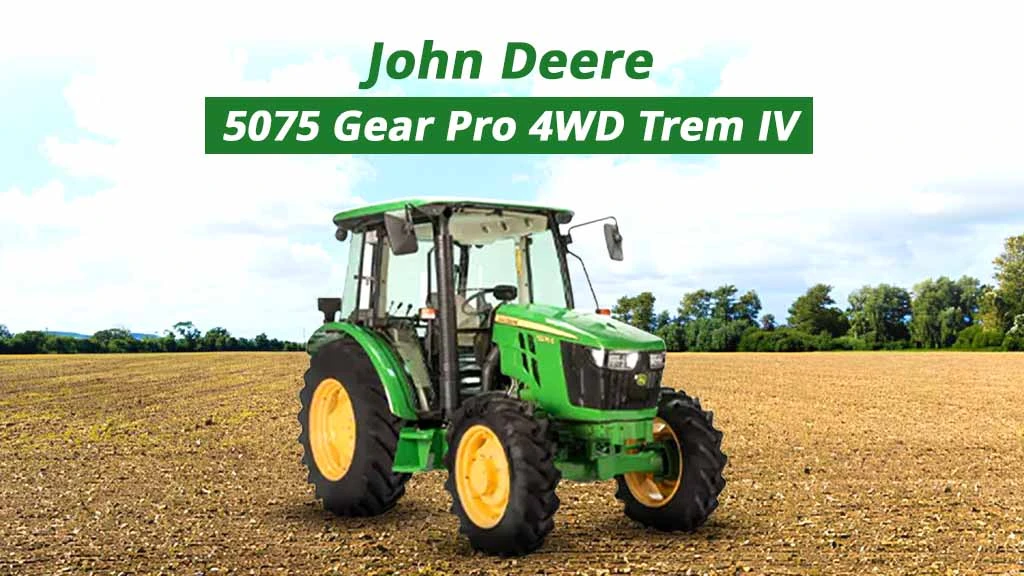 Top John Deere E Series Tractors - John Deere 5075 Gear Pro 4WD Trem IV