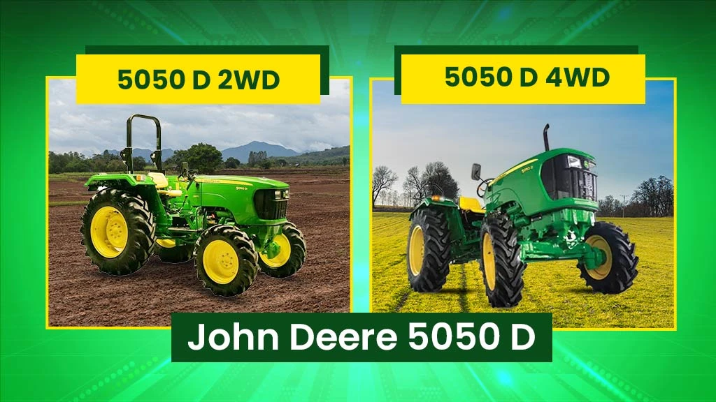 Top John Deere Tractors - John Deere 5050 D