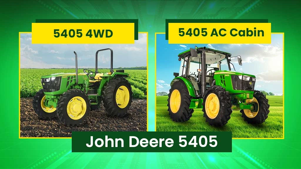 Top John Deere Tractors - John Deere 5405 4X4