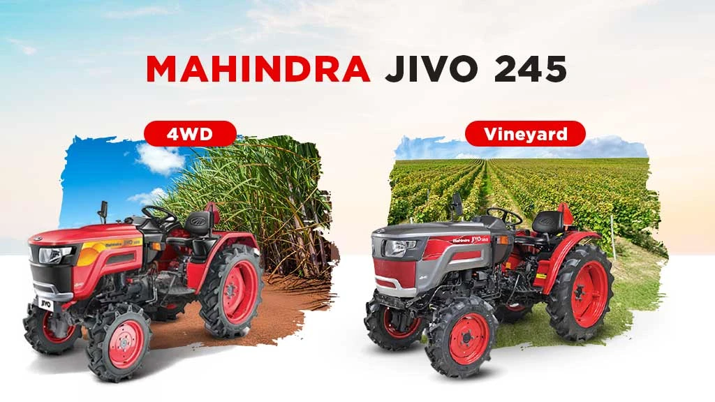 Top Mahindra Mini Tractors in India - Mahindra Jivo 245