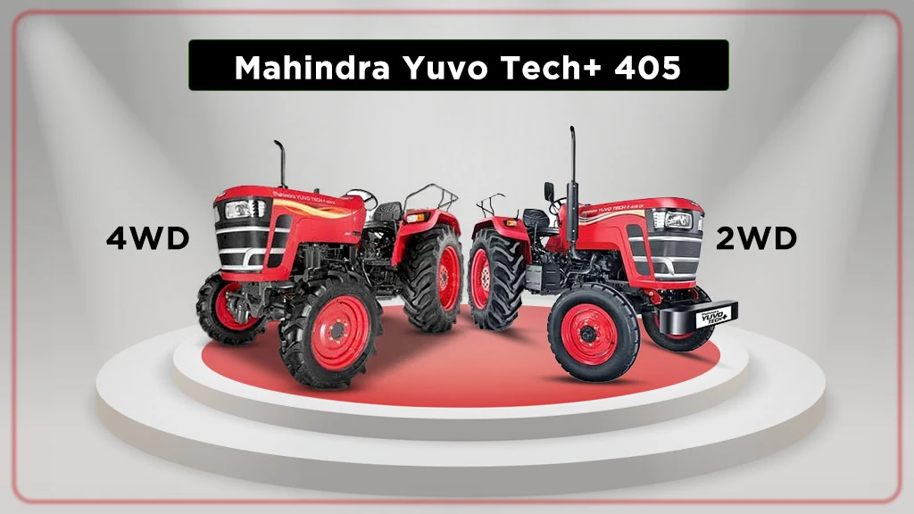 Mahindra Yuvo Tech+ Series Tractors - Mahindra Yuvo Tech+ 405  