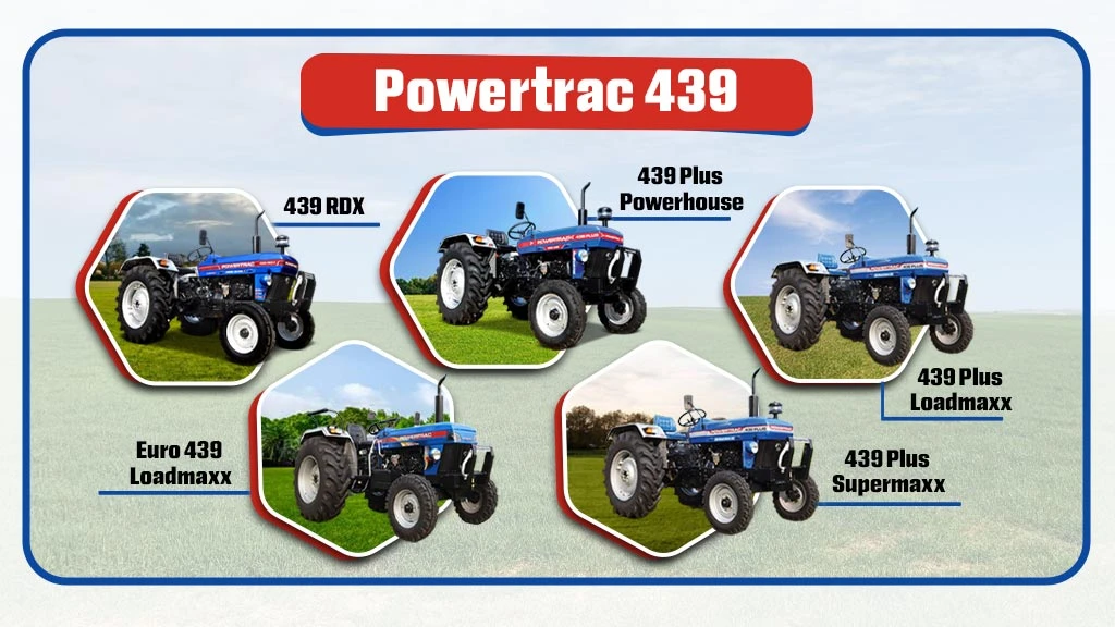 Top Powertrac Tractors - Powertrac 439 