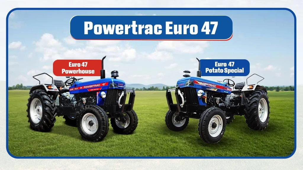 Top Powertrac Tractors - Powertrac Euro 47