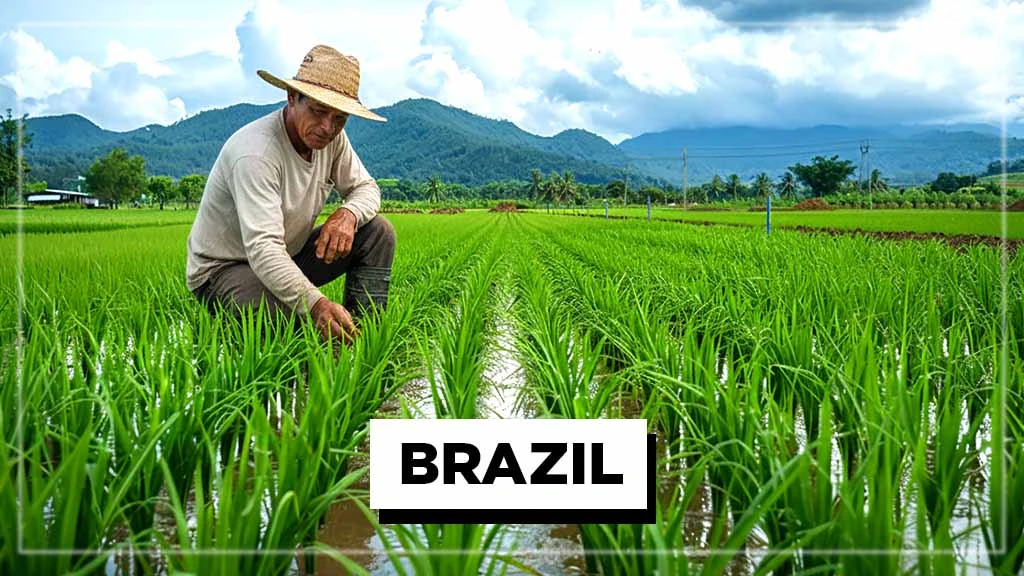 Top Rice Producing Countries in the World - Brazil